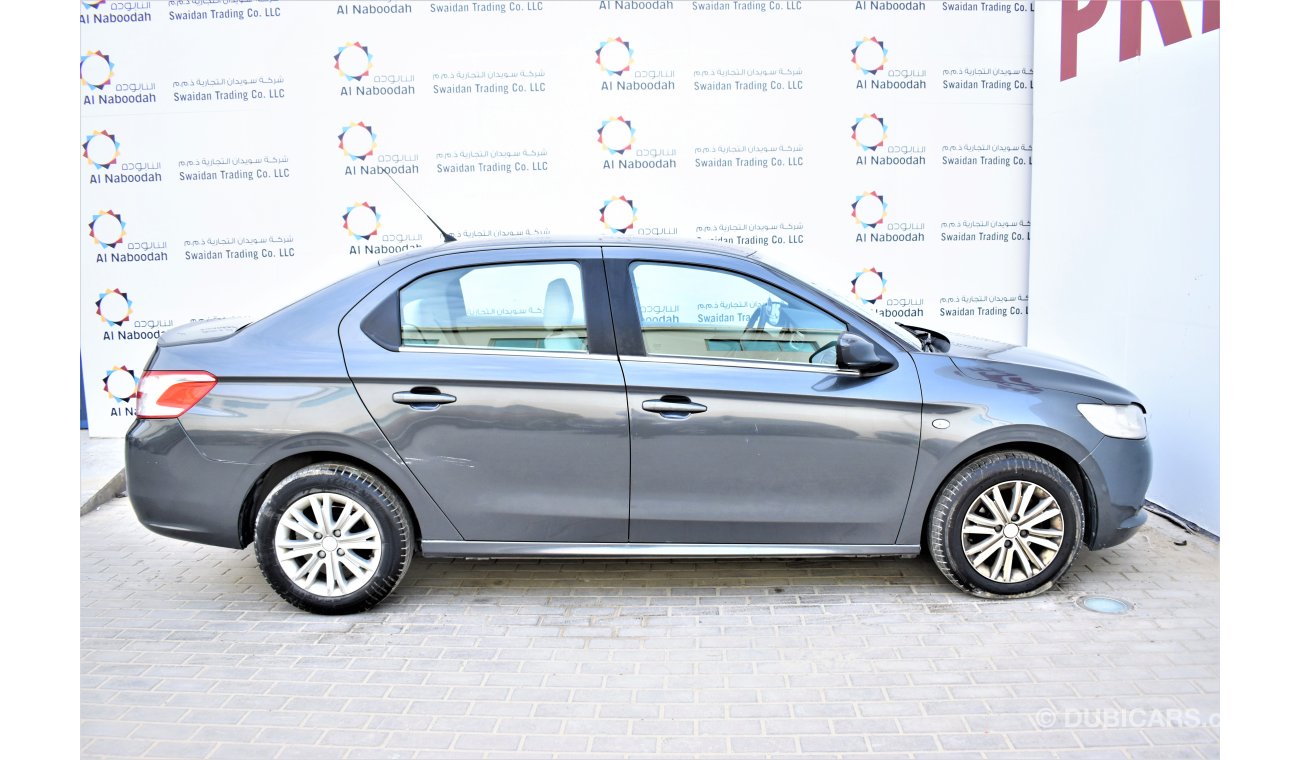 Peugeot 301 1.6L ALLURE 2014 MODEL GCC SPECS