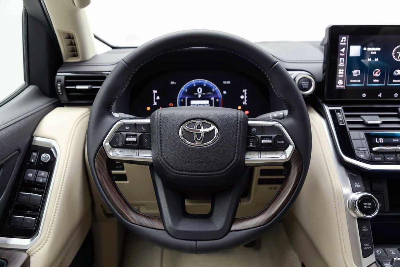 تويوتا لاند كروزر GXR S 4.0L - Grey Mettalic Inside Beige | Export Only