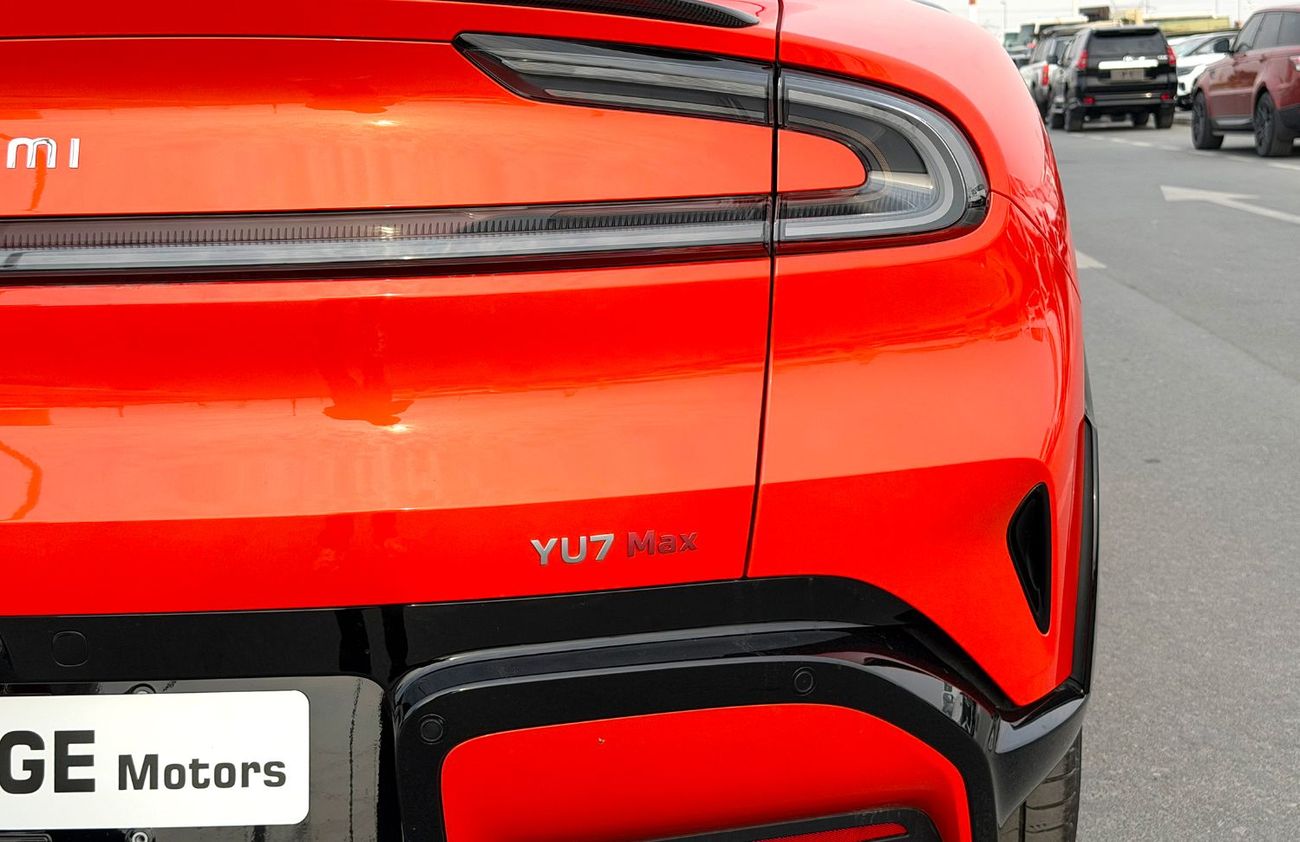 Xiaomi YU7 YU7 Max 2025 EXPORT ONLY