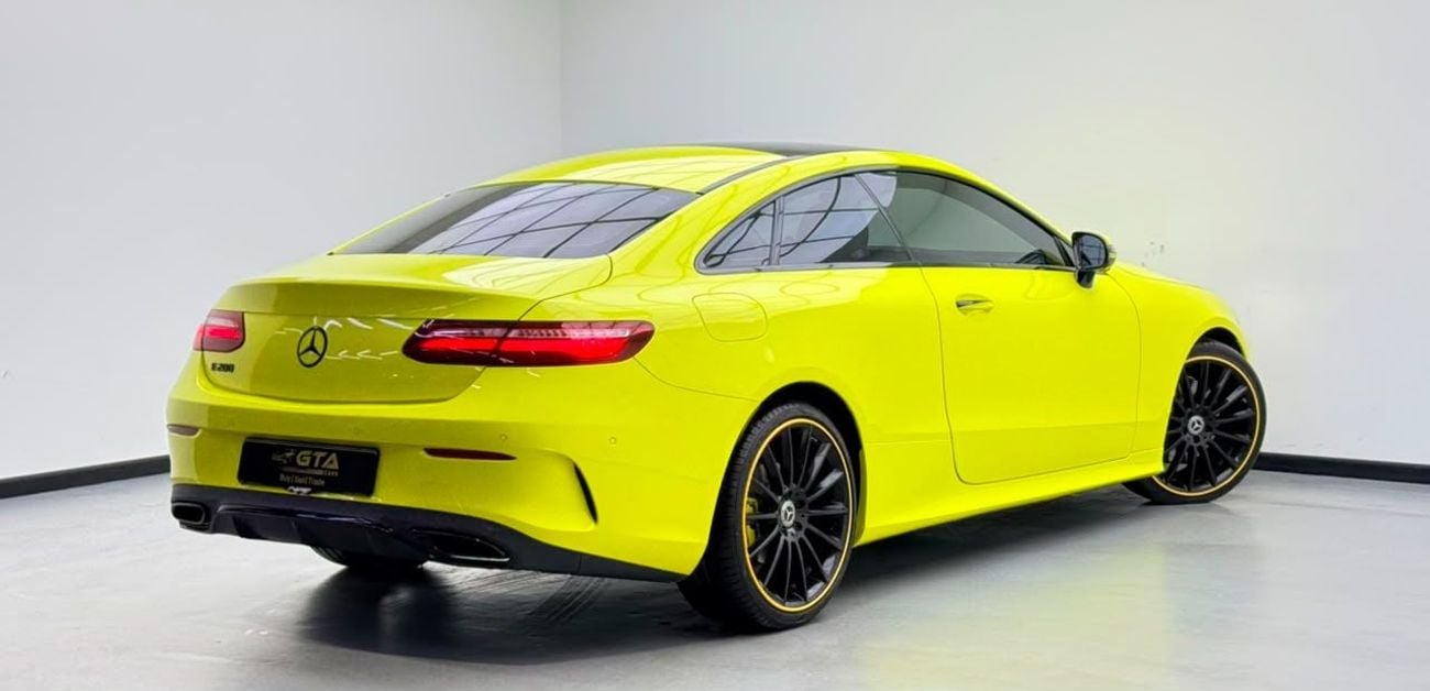 Mercedes Benz E 200 Coupe 2019 Mercedes Benz E200, Warranty, Full Service History, Fully Loaded, GCC