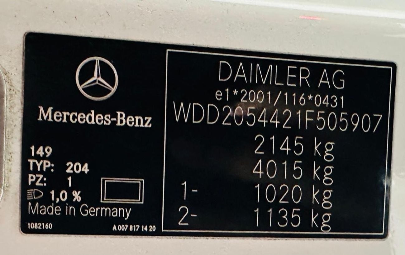 Mercedes Benz C 200 K
