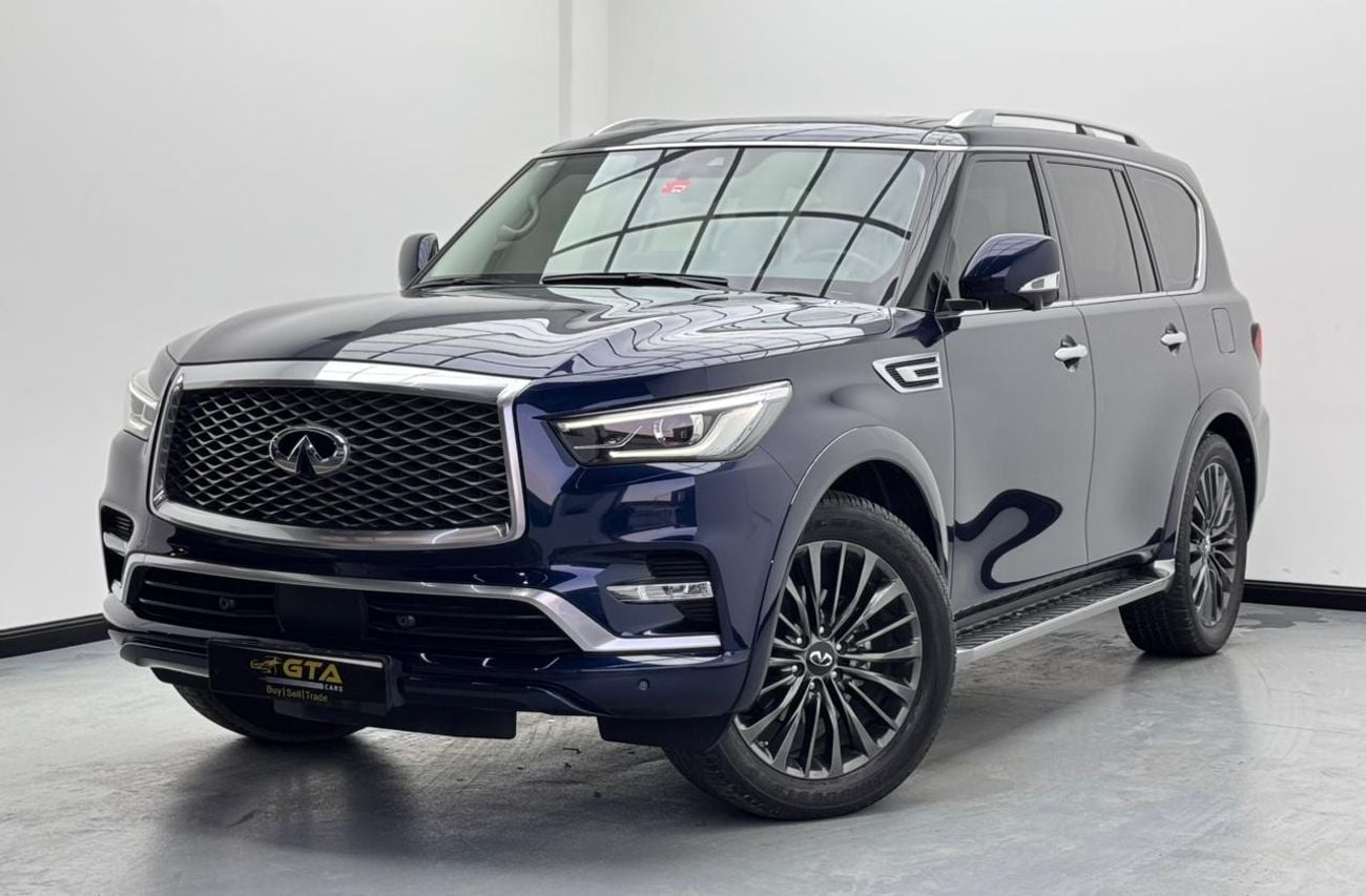 Infiniti QX80 2022 Infiniti QX80 Luxury, 3/2028 Infiniti Warranty, Infiniti Service History, GCC