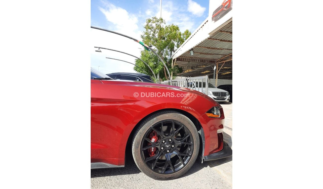 Ford Mustang EcoBoost Premium Ford mustang 2018 v4 turbo eco boost premium Full option