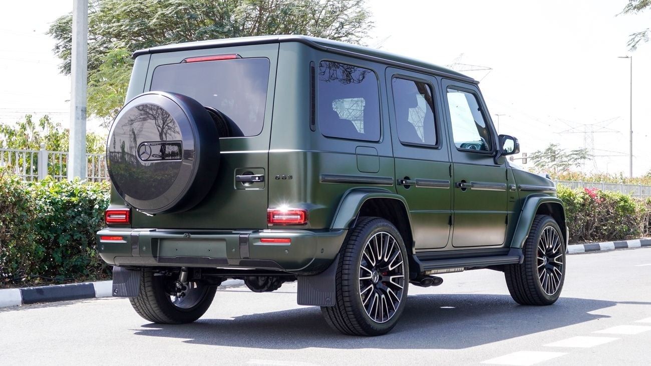 Mercedes-Benz G 63 AMG 2025 MERCEDES AMG G63 - CARBON PACK - DOUBLE NIGHT PACK - SPECIAL COLOR - FULL OPTION