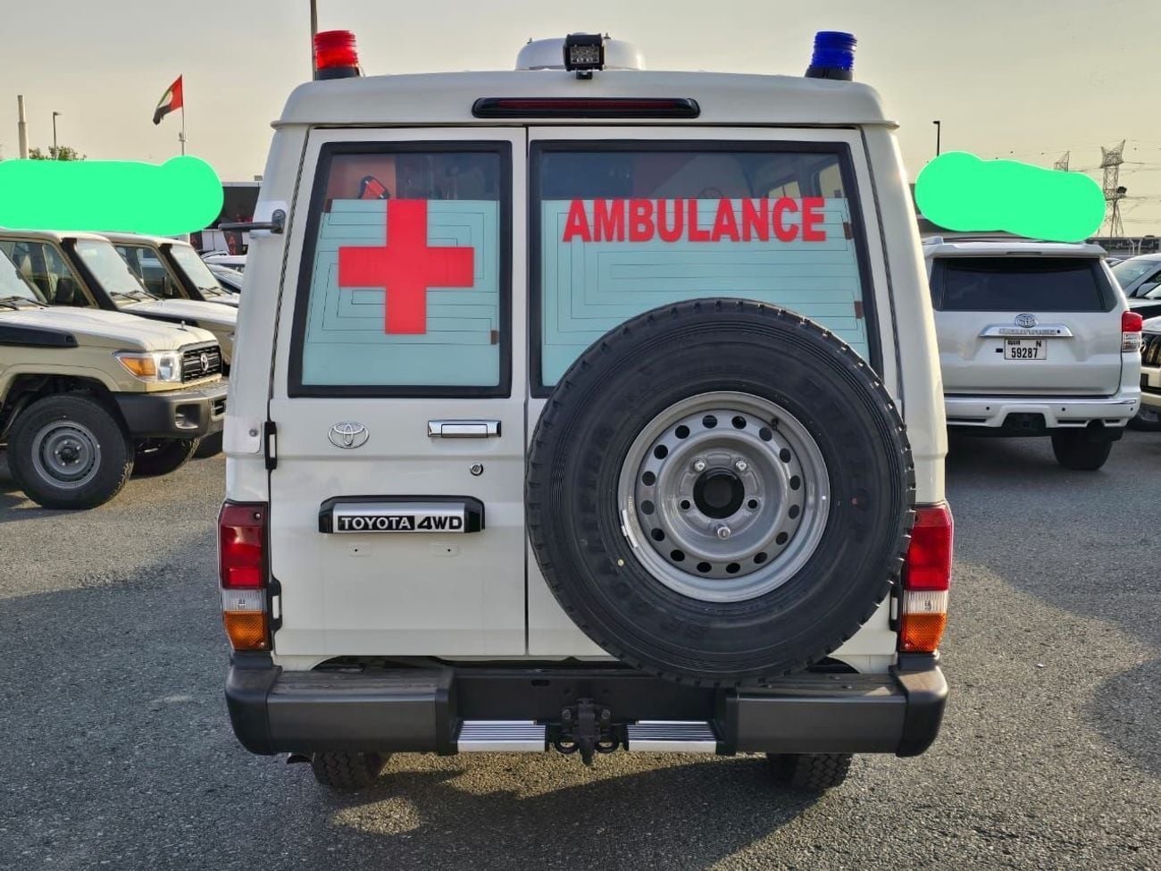 Toyota Land Cruiser 70 LC 78 HARDTOP 2.8L AT toyota land cruiser hard top LC78 Ambulance 2025