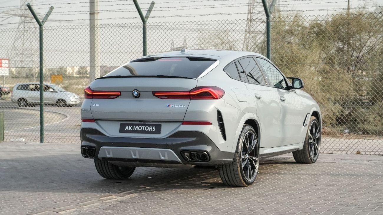 بي أم دبليو X6 M60i V8 M-SPORT + 2026 MY EXPORT PRICE