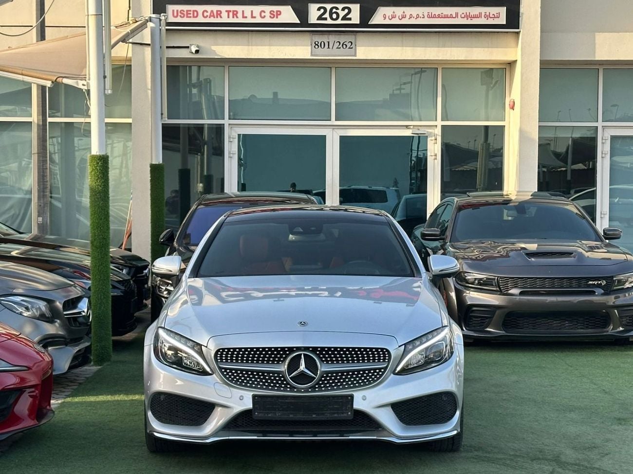 Mercedes Benz C 200 Coupe MERCEDES BENZ AMG C200 COUPE GCC FULL OPTION PERFECT CONDITION