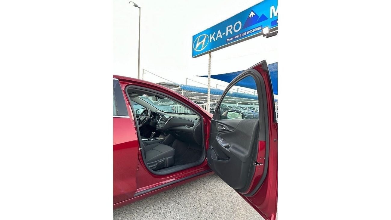 Chevrolet Malibu car in good condition 2019 with engine capacity 1.5 turbocharged