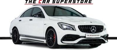Mercedes-Benz CLA 45 AMG Std 2.0L Low Mileage-Red Accents-Sports Exhaust-AMG Sport Design Rims- Red Calipers