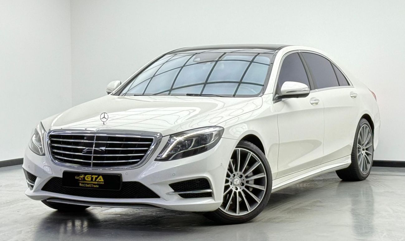 مرسيدس بنز S 500 AMG 4.7L 2015 Mercedes Benz S 500 AMG 4MATIC, Warranty, Full Service History, Excellent Condition, G