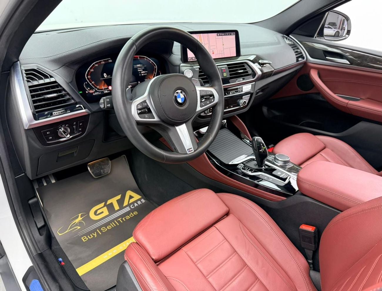 BMW X4 2021 BMW X4 xDrive30i M-Sport, Warranty, Full BMW Service History, Very Low Km, Fully Loaded, GCC