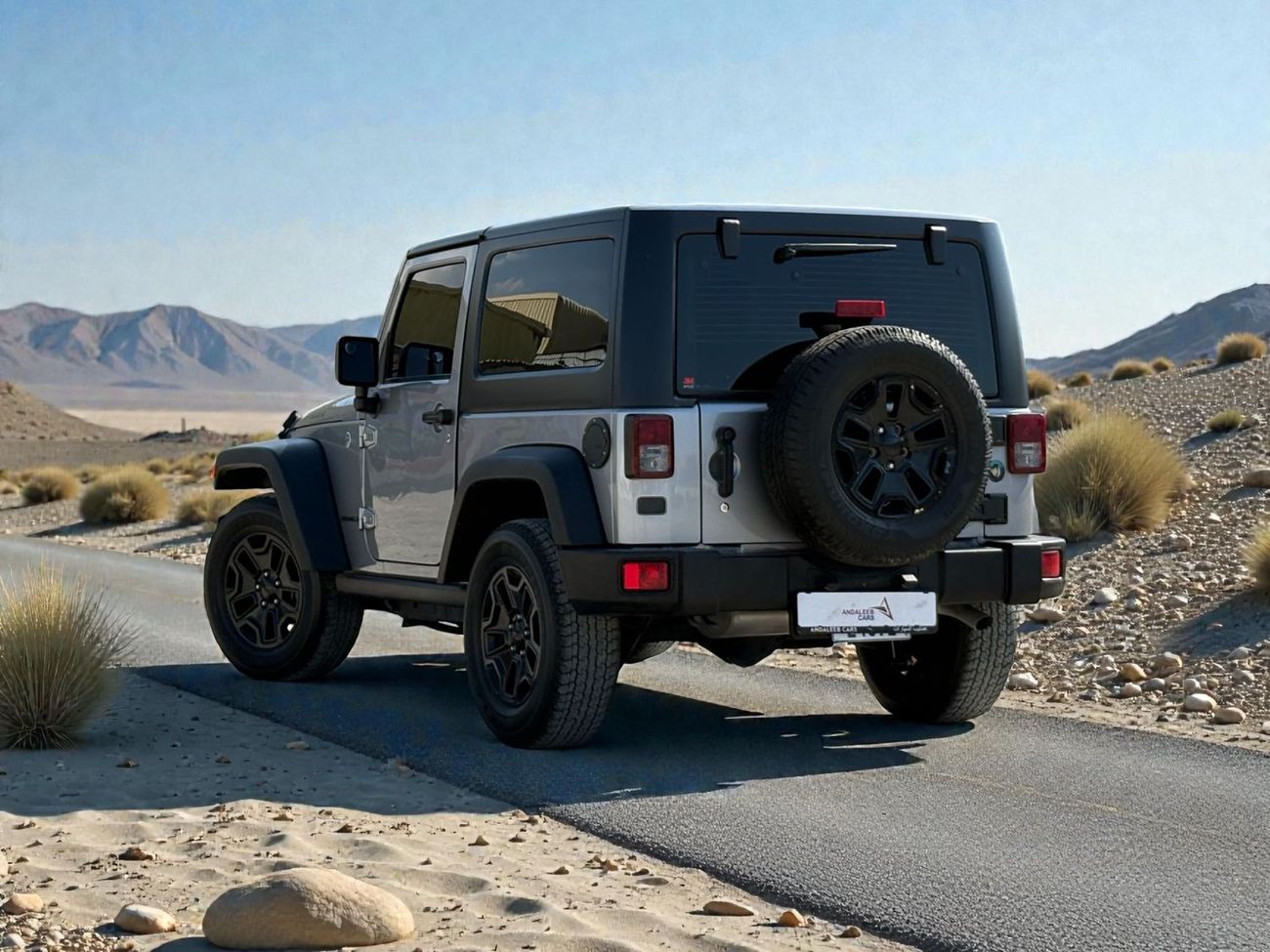جيب رانجلر Willys Wheeler 3.6L A/T (2 Door) | 2017 | GCC SPECS | AED 1,150 / month
