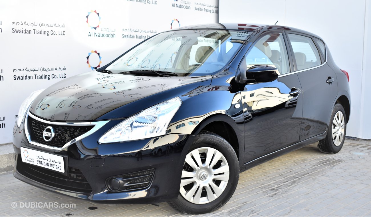 Nissan Tiida 1.6L S HATCHBACK 2016 GCC SPECS DEALER WARRANTY