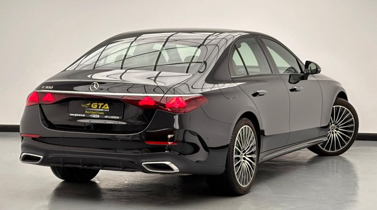 Mercedes-Benz E300 2025 Mercedes-Benz E300, 5 Year Mercedes Warranty + Service Contract, GCC