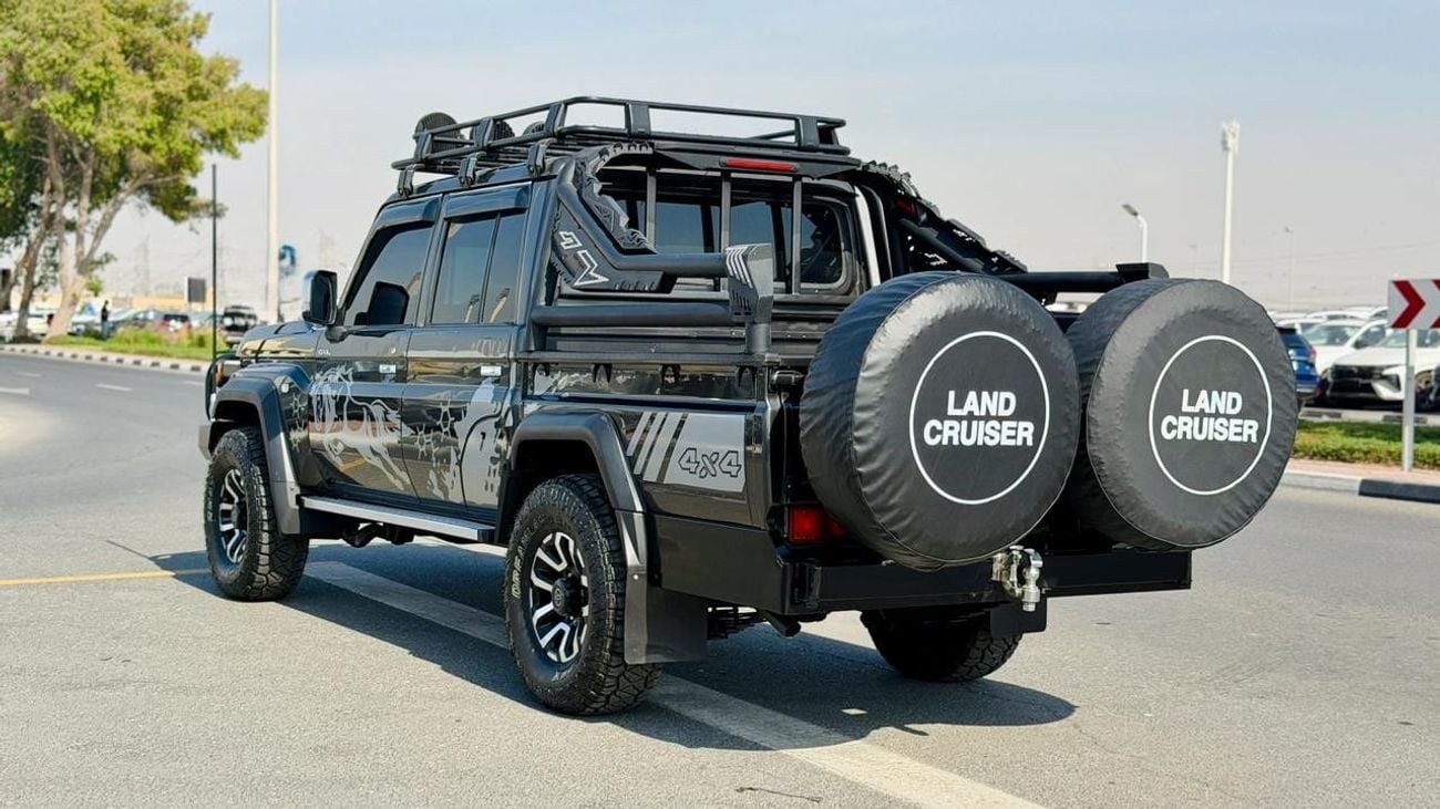 Toyota Land Cruiser Pick Up 2022 | 4.5L DIESEL | MT | RHD | MODIFIED TO 2026 MODEL | DUAL REAR TIRE SWING CARRIER | BULL BAR WIT