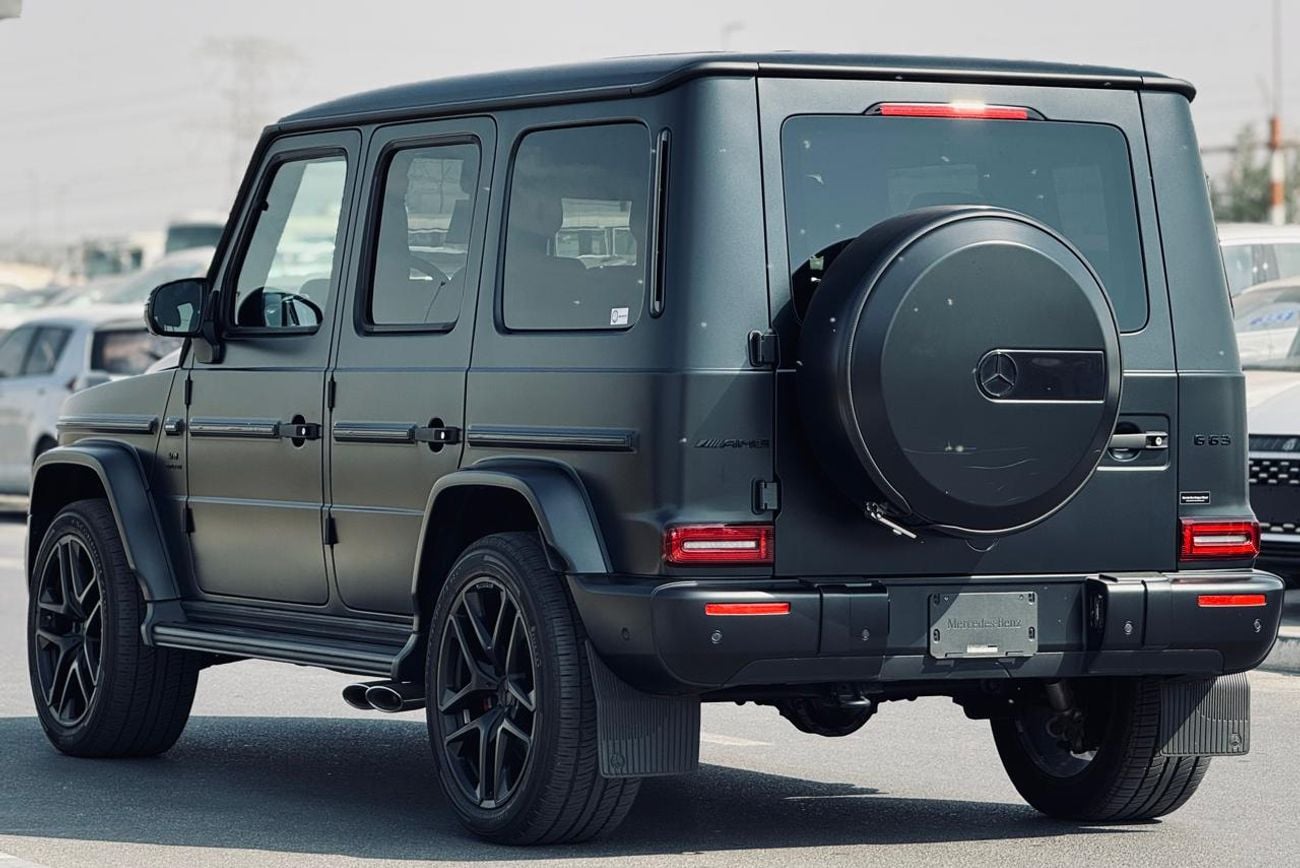 Mercedes-Benz G 63 AMG 4MATIC SUV RHD 4.0L Bi-Turbo V8 petrol engine Japanese Specs Automatic Gear AWD 5 Seats 5 Doors