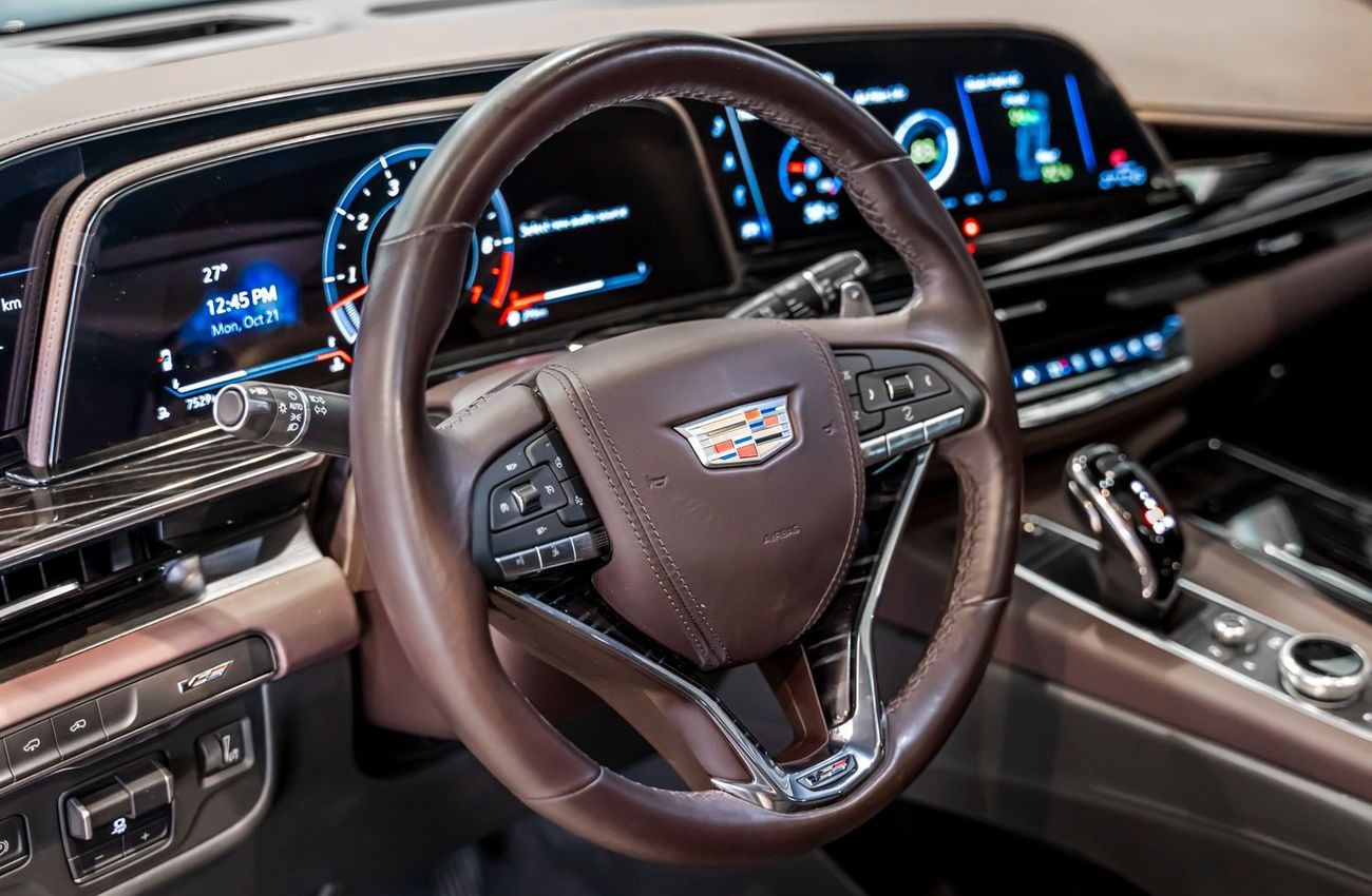 كاديلاك إسكالاد Escalade-V 6.2L 2023 Cadillac Escalade V, 2027 Escalade Warranty, 2028 Escalade Service Contract, GC