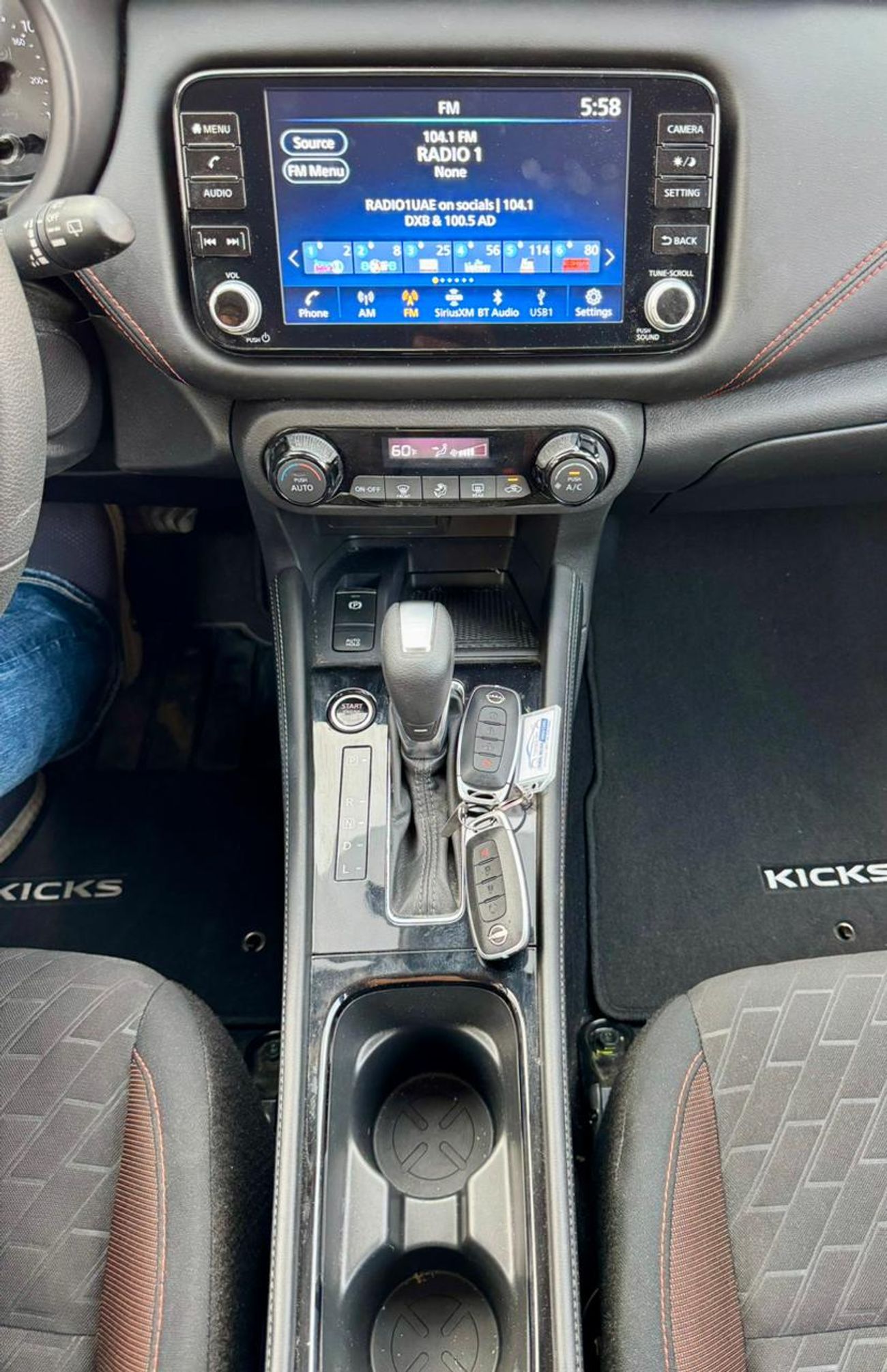 نيسان كيكس 2024 NISSAN KICKS SR FULL OPTION FOR UAE & EXPORT + 360 CAMERA + DUAL TONE COLOR PEARL WHITE & BLACK