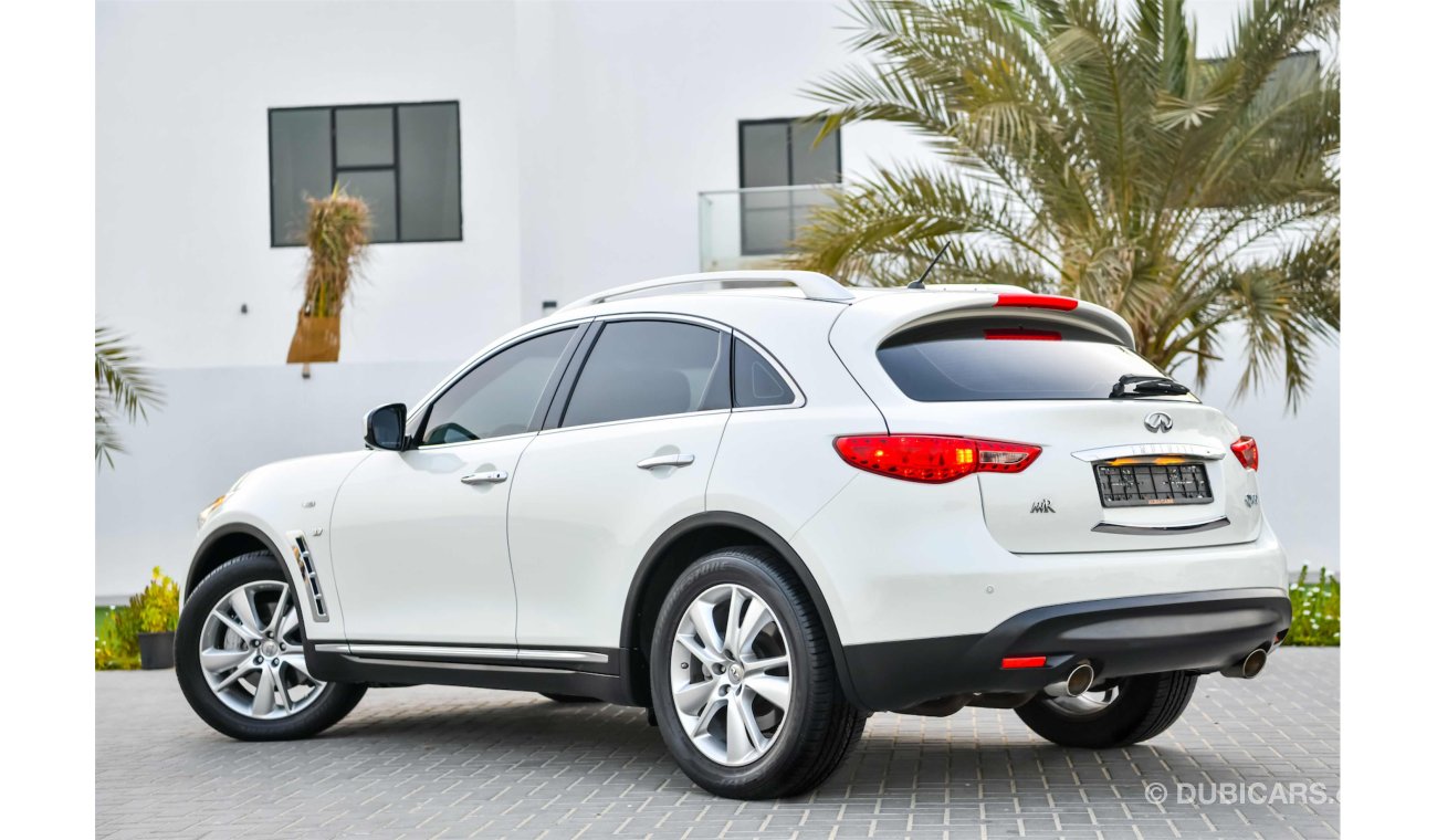 إنفينيتي QX70 Warranty and Service package till 2022 - AED 2,233 Per Month! - 0% DP