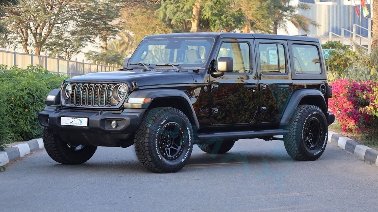 Jeep Wrangler (For Export , НА ЭКСПОРТ) PY 25/25 Unlimited Sport S I4 2.0T 2025 GCC Без пробега