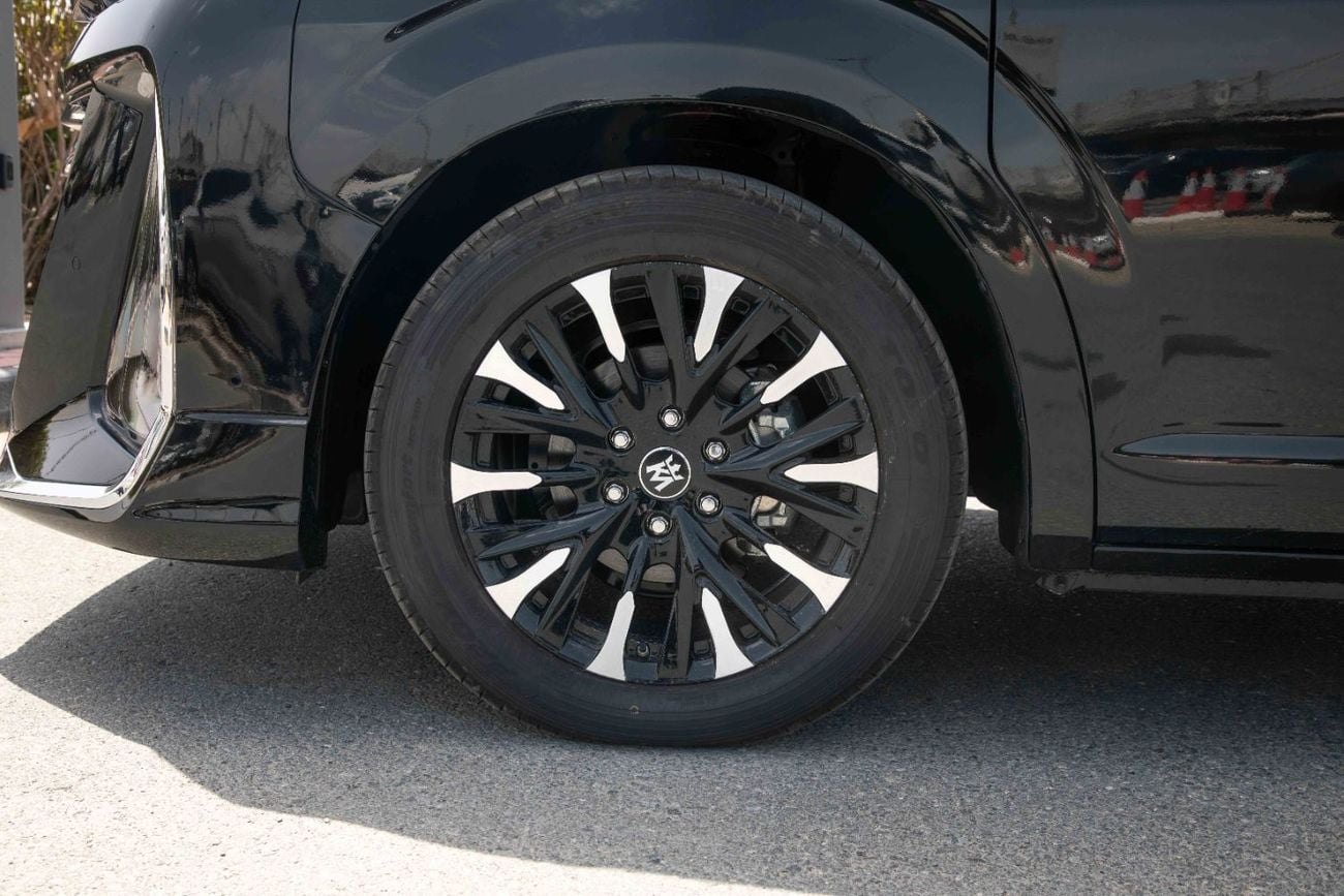 Toyota Hiace Alpha AL680 KMuller Edition 3.5L - Black Inside Brown | Export Only