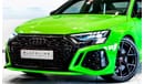 Audi RS3 TFSI quattro 2022 Audi RS3, Audi Warranty + Service Contract, Carbon Pack, Low Kms, GCC