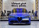 ألفا روميو جوليا EXCELLENT DEAL for our Alfa Romeo Giulia Q2 Veloce ( 2023 Model ) in Blue Color GCC Specs