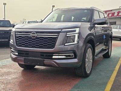 Nissan Patrol Nissan Patrol LE Platinum City 3.5l Twin turbo petrol A/T 4WD SUV Grey Color Inside Tan GCC 2026 Mod