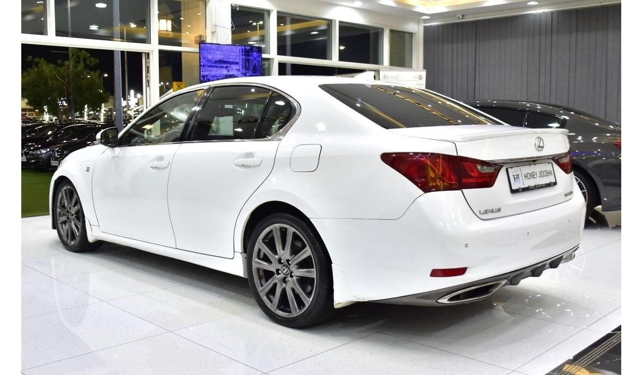 Lexus GS350 EXCELLENT DEAL for our Lexus GS350 F-Sport ( 2015 Model ) in White Color GCC Specs