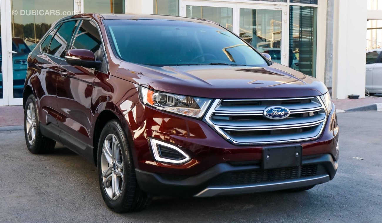 فورد إدج Ford Edge Titanium 2017 Agency Warranty Full Service History GCC