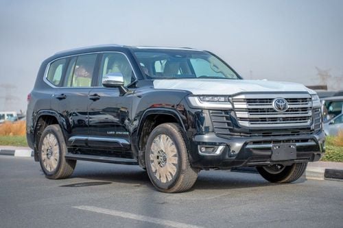تويوتا لاند كروزر Landcruiser VX 4.0L black with beige interior LHD 2025 brand new LHD
