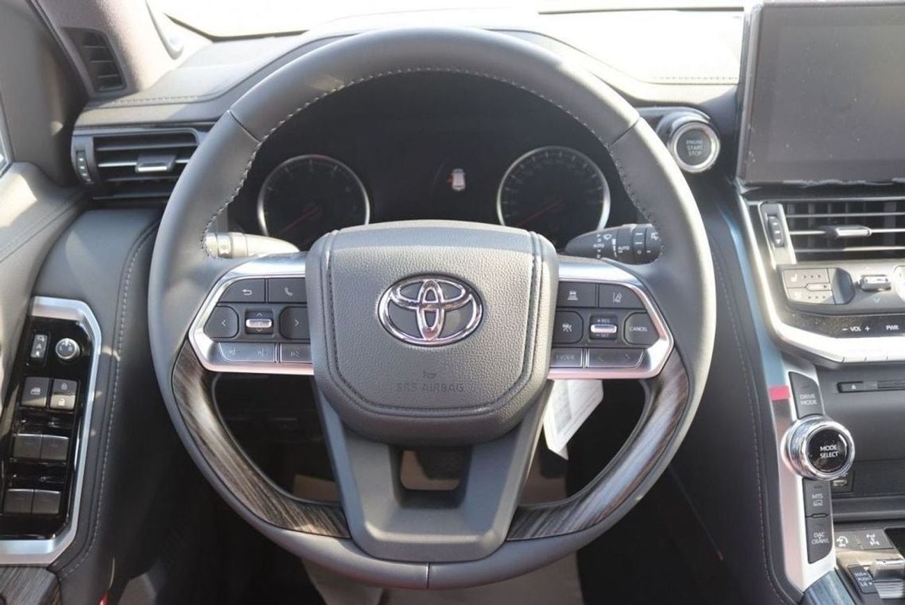 تويوتا لاند كروزر 3.5L VXR, PETROL, 4WD, SUNROOF, ELECTRIC SEAT, LEATHER SEAT, FULL OPTION, MODEL 2024 FOR EXPORT ONLY