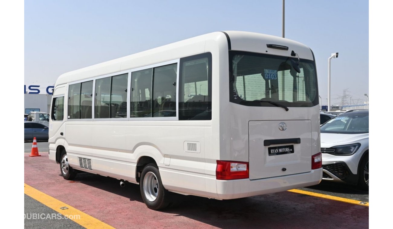 تويوتا كوستر Toyota Coaster 4.2L Diesel, BUS, RWD, 2Doors Features: 23Seats, Manual Transmission, Auto Door Color