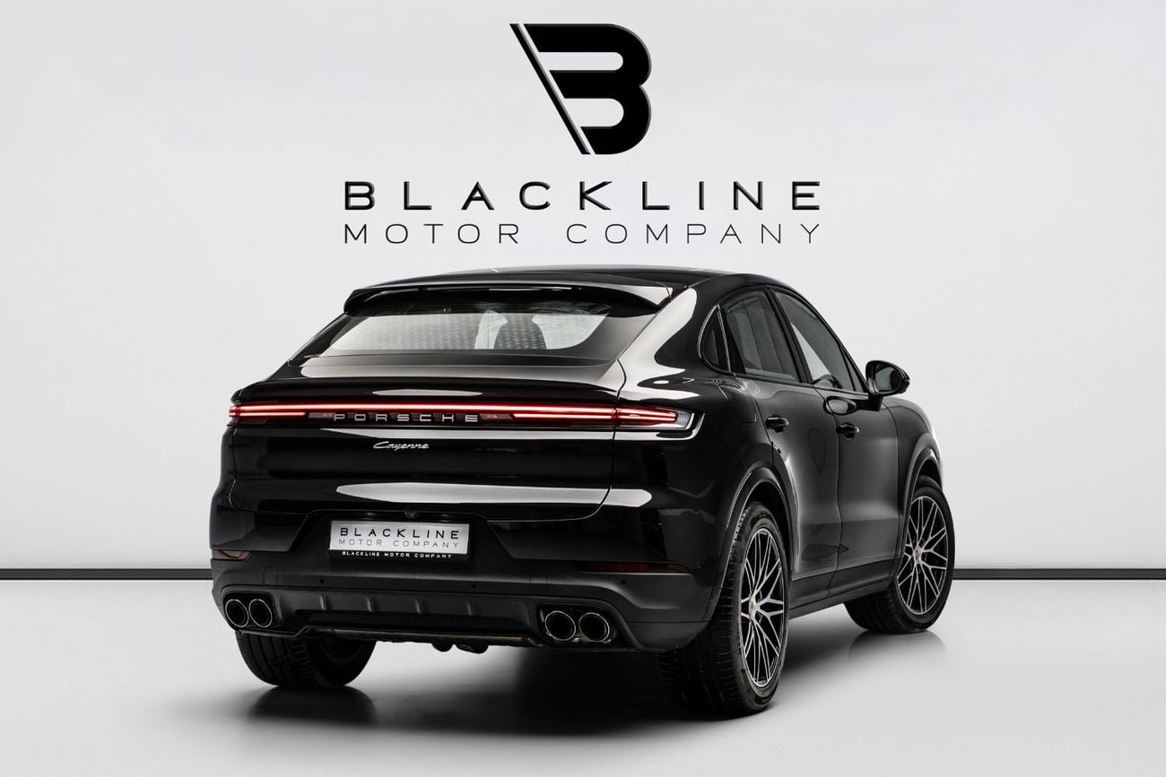 Porsche Cayenne BUY NOW, PAY 2027 | THE BLACKLINE STANDARD | Porsche Warranty March 2027, GCC, Low KM's
