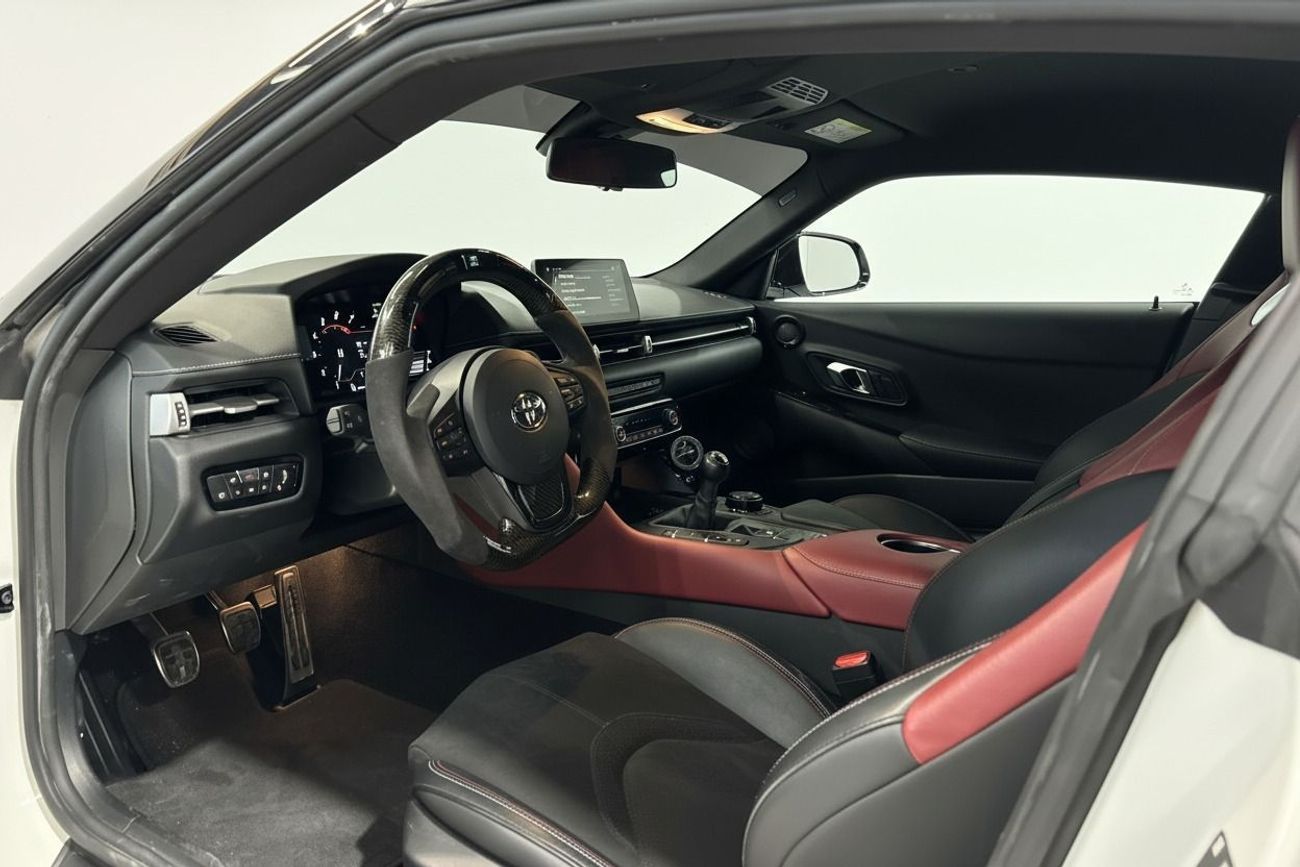 Toyota Supra GR 3.0L M/T AED 4,191 / Monthly l 0% Downpayment l Toyota Supra GR 3.0 Manual l Al-Futtaim Warranty