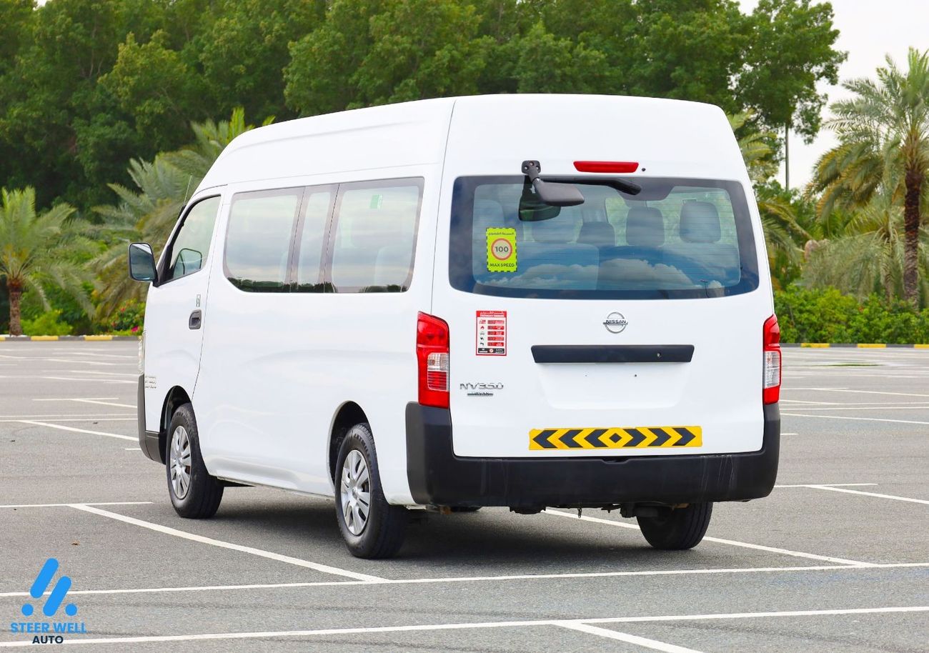 Nissan Urvan Std NV350 2020 / 13 Executive High Back Seats / 2.5L Petrol M/T / Well Maintained Van / GCC