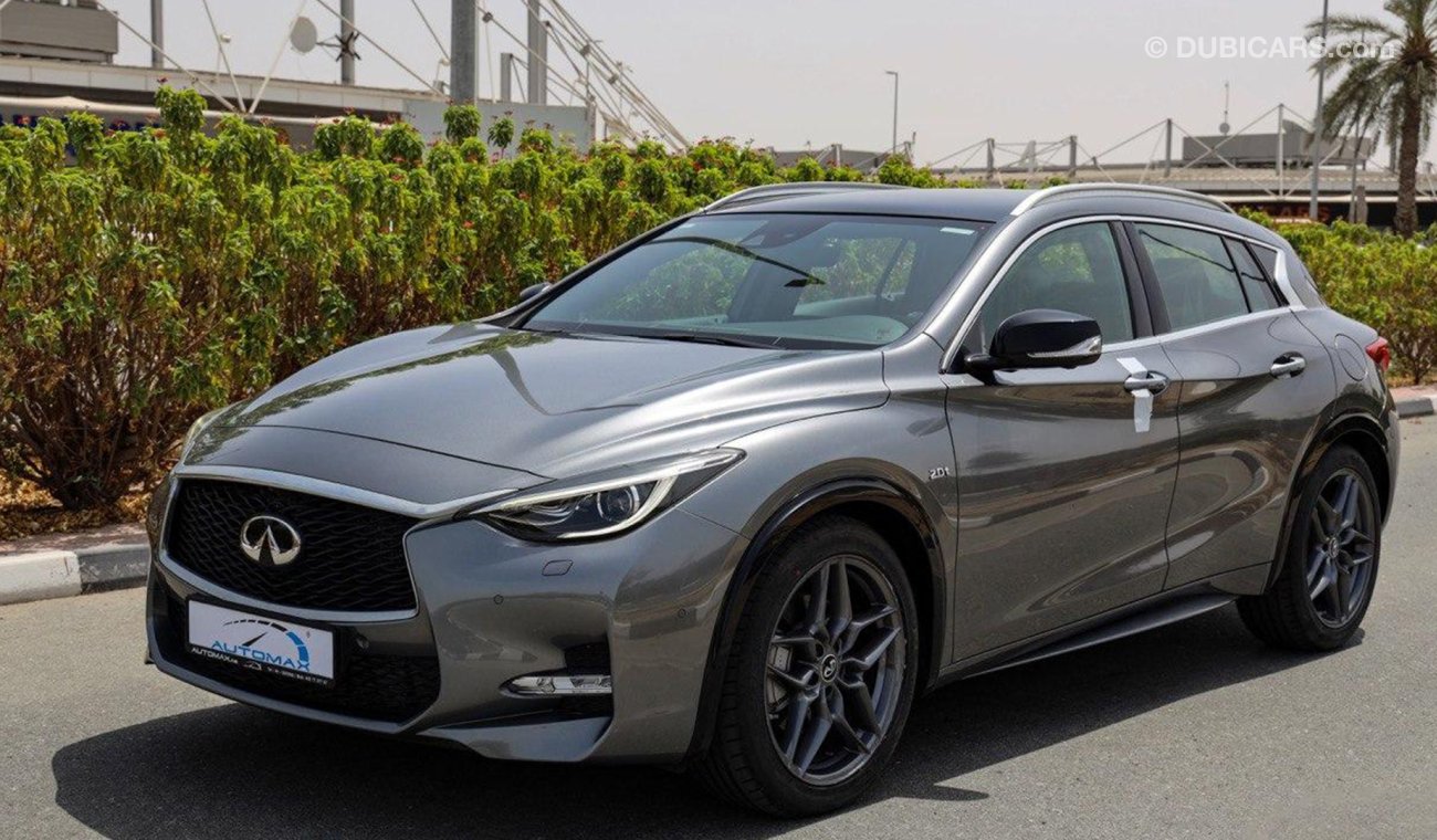 إنفينيتي Q 30 انفينيتي Q30 -AWD-2.0T -سبورت تيك -2018- كم0- ضمان5سنوات او 200.000كم  @ Dynatrade