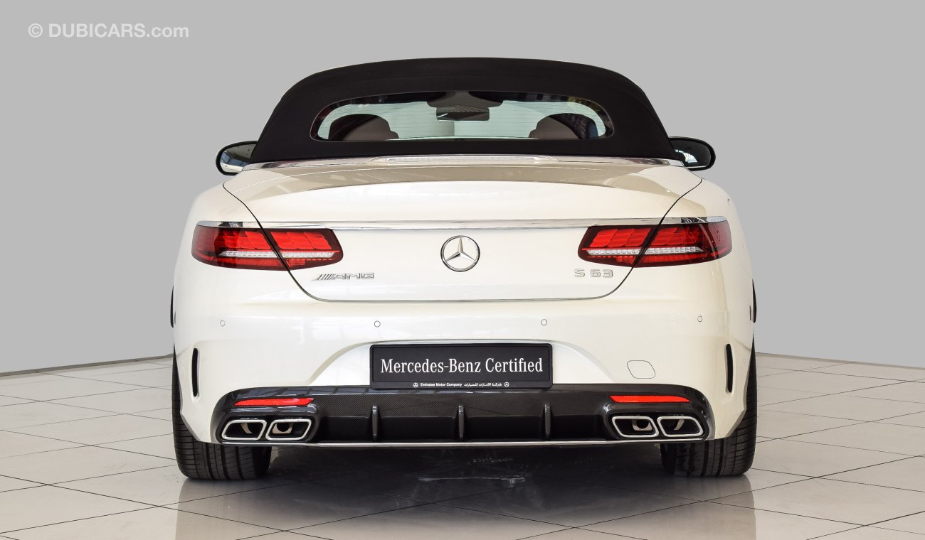 مرسيدس بنز S 63 AMG 4M Cabriolet