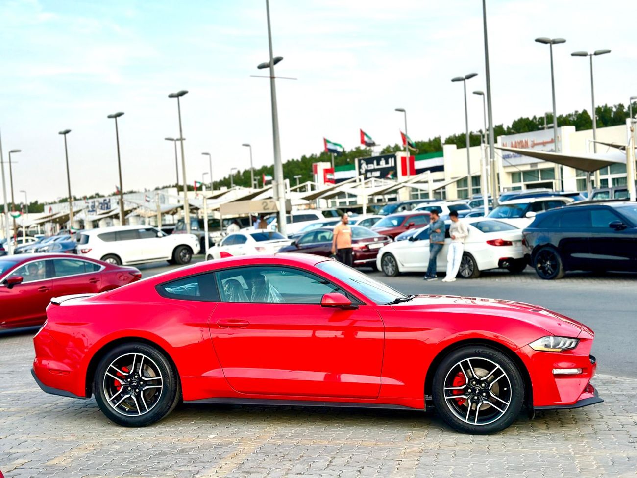 فورد موستانج Ecoboost | Monthly 1200/- | 0% DP | Fog Lights | Original Airbags | Blindspot | # 15790