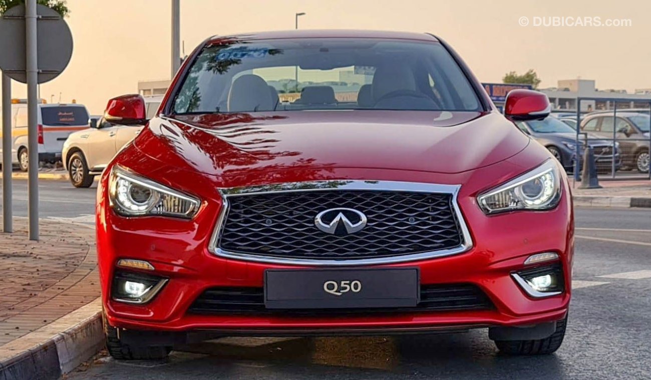 إنفينيتي Q50 3.0L Turbo V6 2019 0Kms GCC Full Option