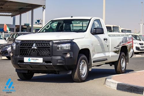 ميتسوبيشي L200 2026 Single Cabin GL | 2.4L Turbo DSL | 5-Speed MT | 4 WD | Heavy-Duty Workhorse