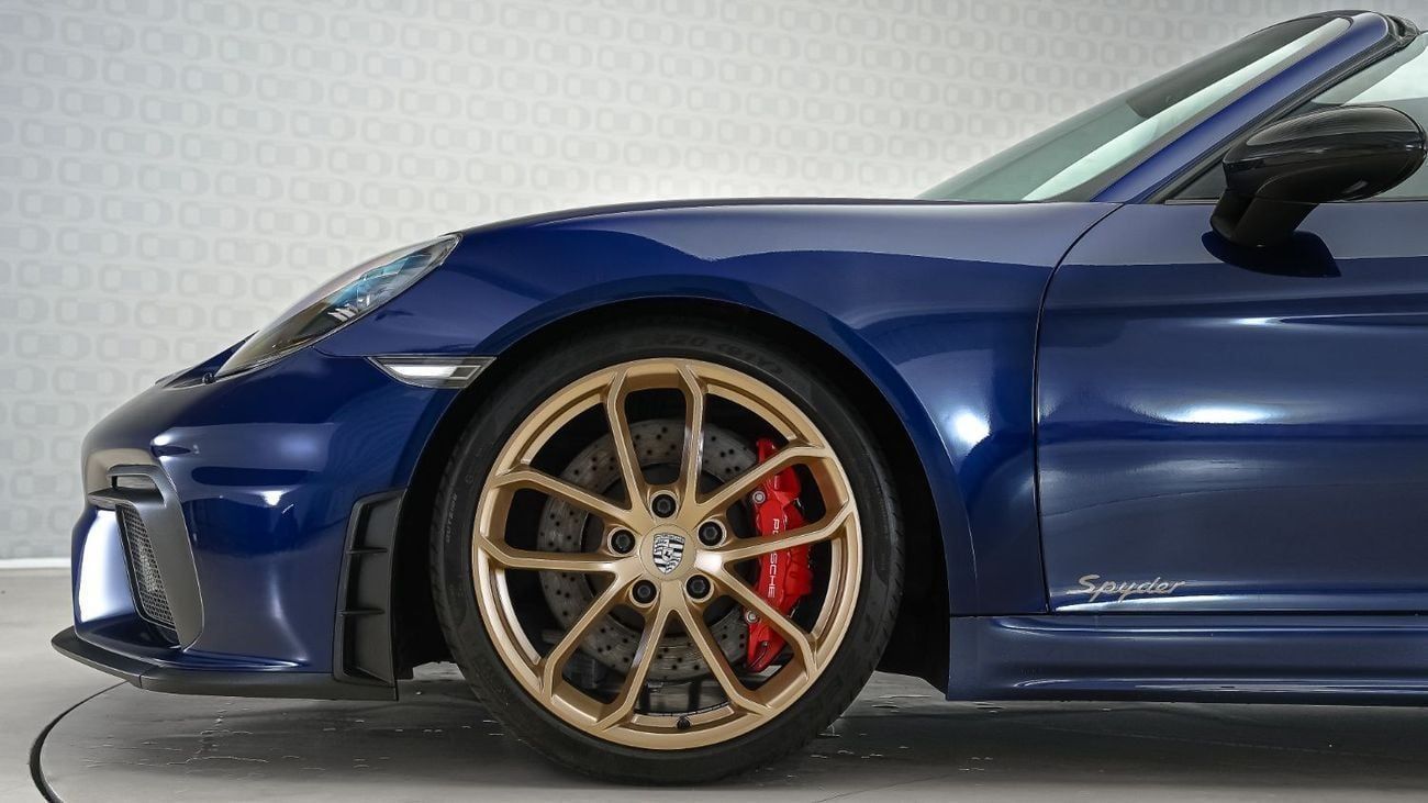 Porsche 718 Spyder UAE's Very Best Example | AED 6,099 Per Month