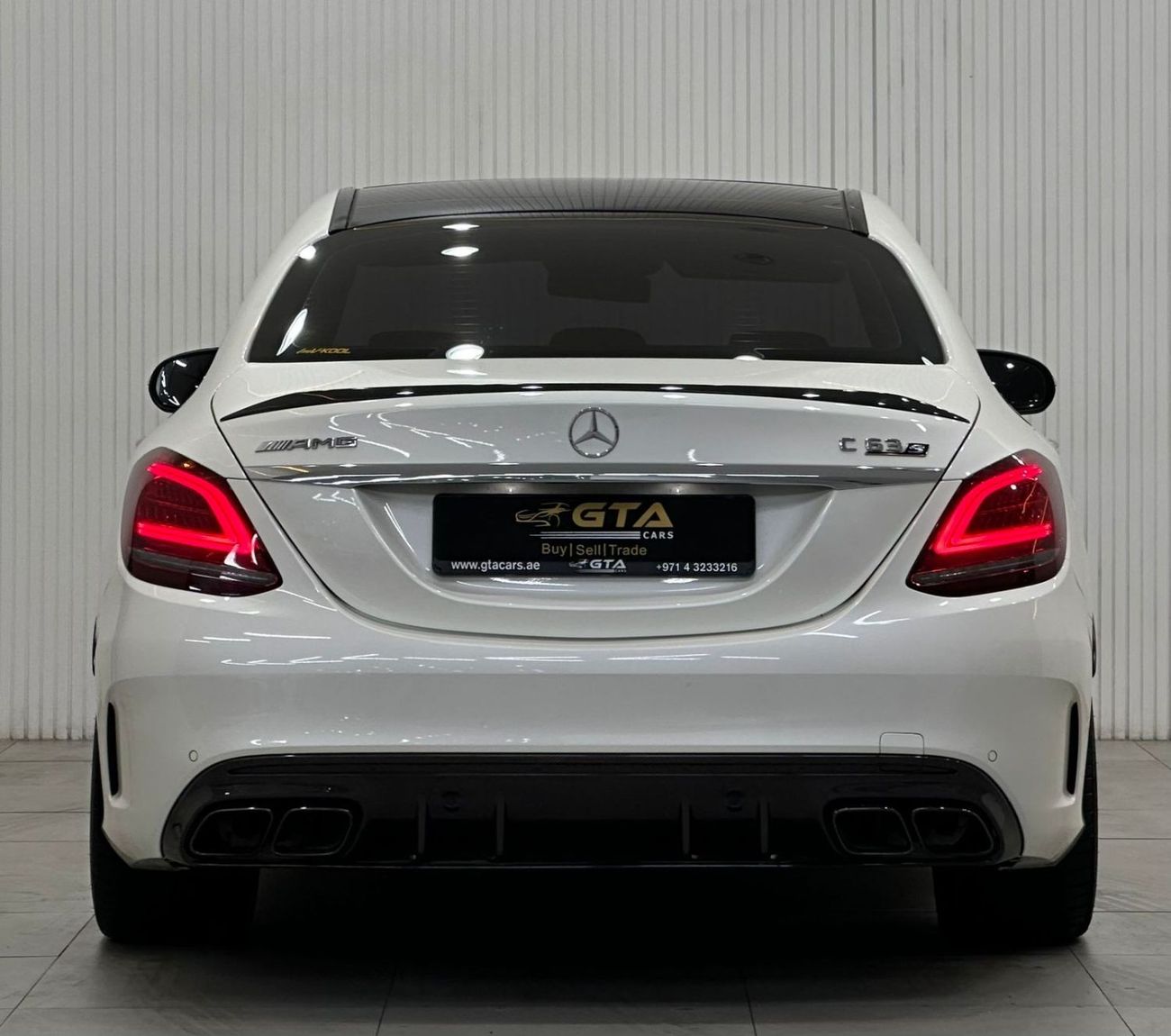 Mercedes-Benz C 63 AMG 2019 Mercedes Benz C63s AMG Night Package, Nov 2024 Mercedes Warranty, Full Options, GCC