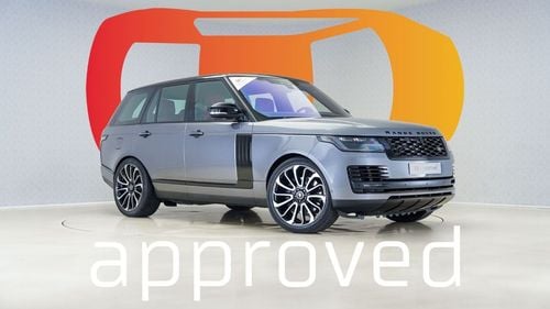 Land Rover Range Rover Vogue SE 5.0L | AED 4,033 PM | Up to 3 Years Warranty Unlimited | GCC