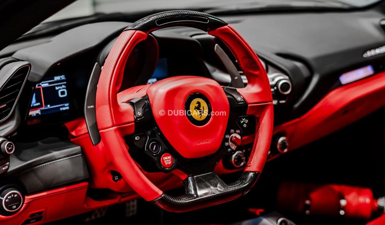 Ferrari 488 Std 2017 Ferrari 488 GTB, Ferrari Warranty, Very Low KMs, GCC