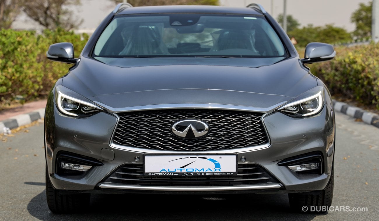 Infiniti Q30 2.0T  FWD 2018 0km GCC5year or 200K KM Warranty @ Dynatrade