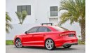 Audi S3 AED 2,233 Per Month | 0% DP | 2017 Audi S3 | Exceptional Condition!