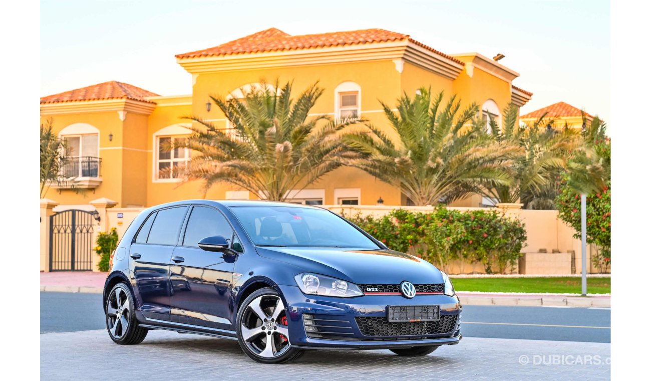 فولكس واجن جولف GTI - Low Mileage & Full Service History! - AED 1,351 Per Month Only - 0% DP