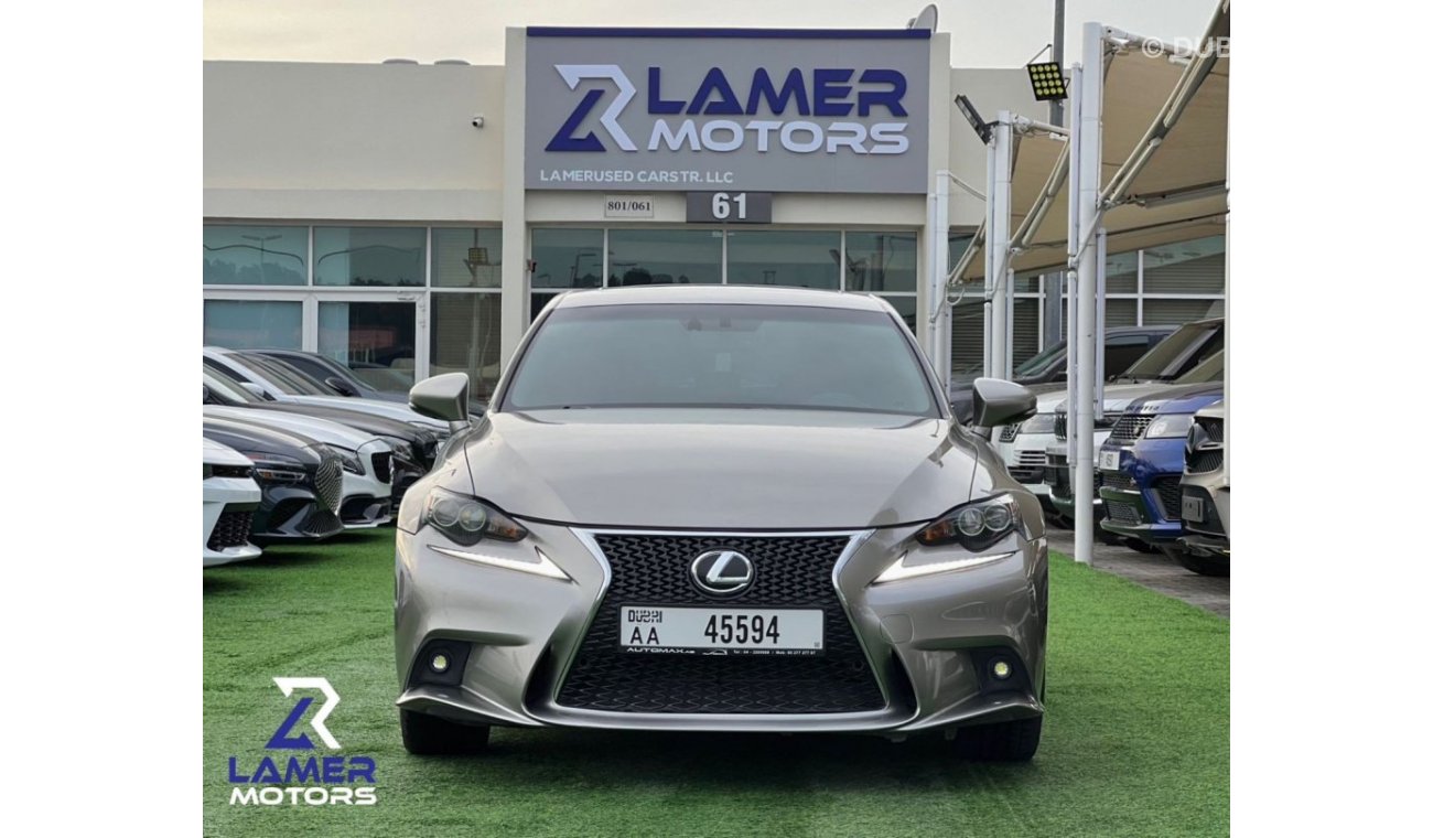 Lexus IS 200 1700 MONTHLY PAYMENT FOR 3 YEARS / IS 200T F SPORT / DIGITAL METER / ALL ORIGINAL