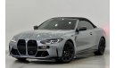 BMW M4 2022 BMW M4 Competition Cabriolet, May 2027 BMW Warranty & Service Package, GCC